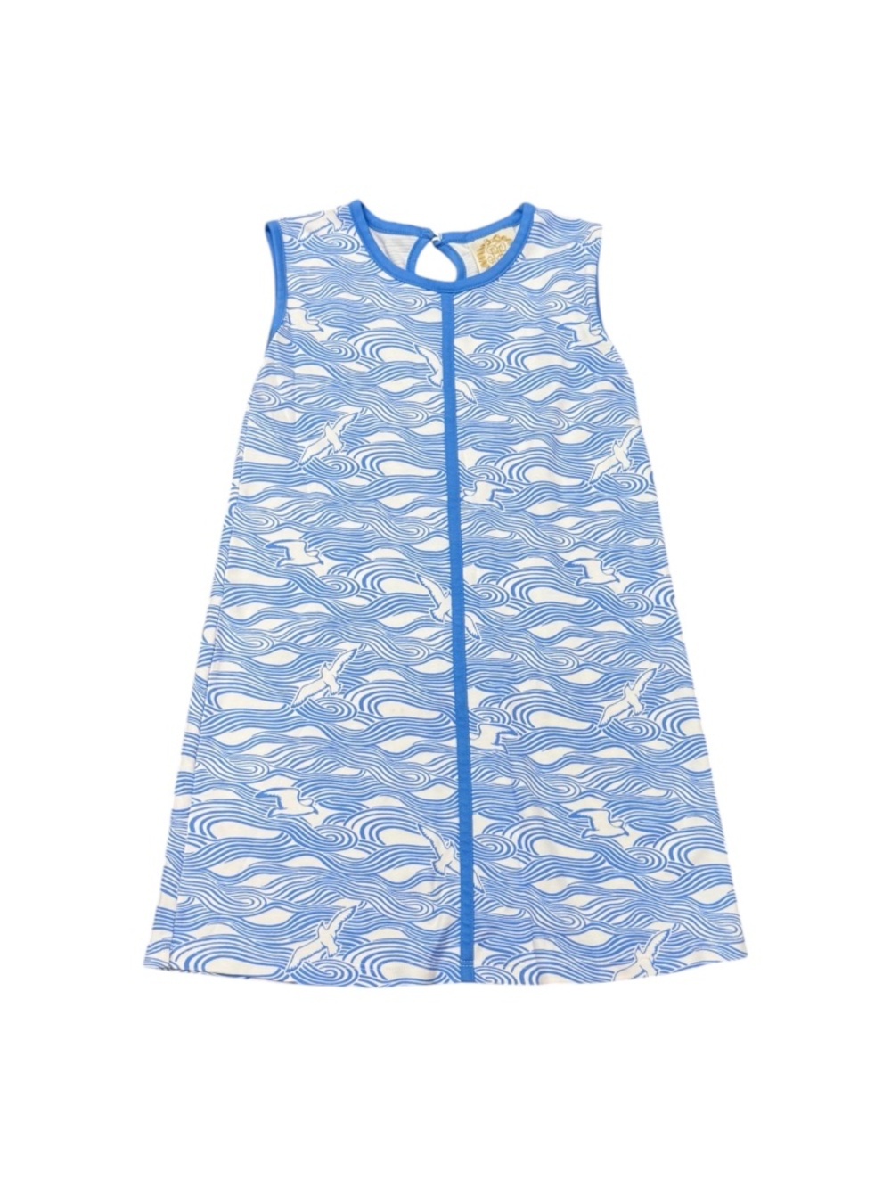 Beaufort Bonnet Company Girls Blue Sleeveless Polly Play Dress